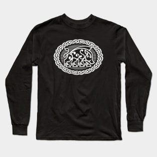 Celtic Knot Wild Boar Long Sleeve T-Shirt